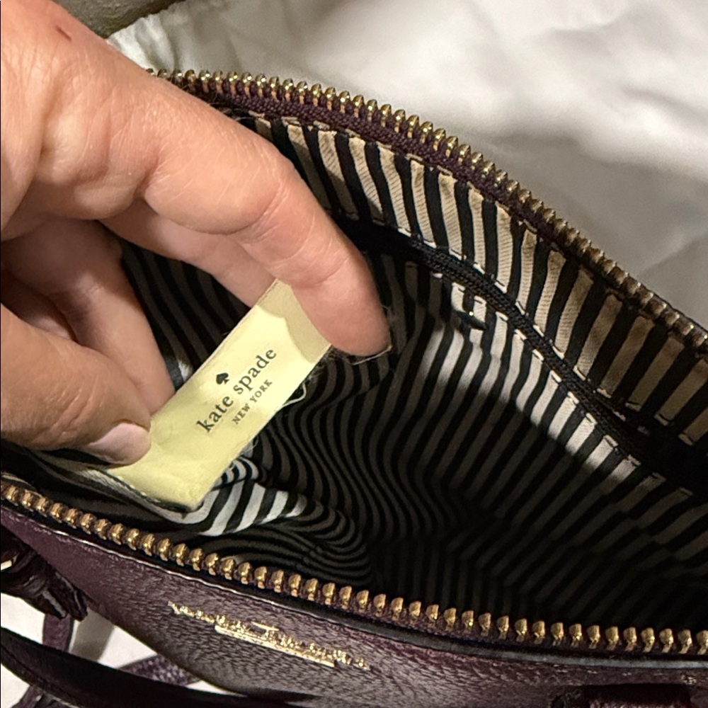 Kate Spade Plum Shoulder Bag - Picture 2 of 7